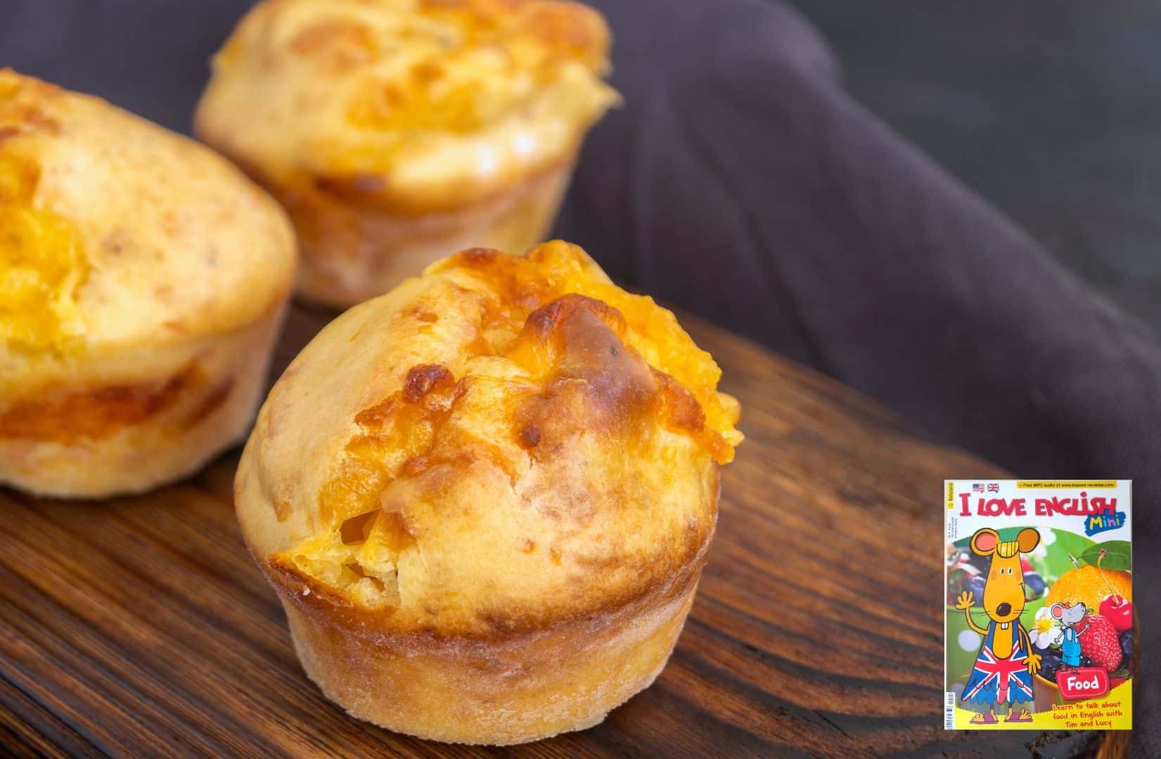 Cheese muffins receta en inglés para niños BAYARD EDICIONES Juntos